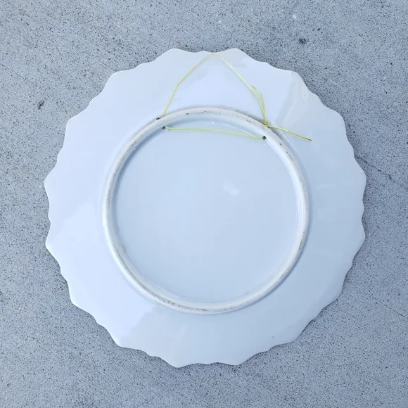 Vintage Ceramic Dish Wall Art - Picture 2 of 2